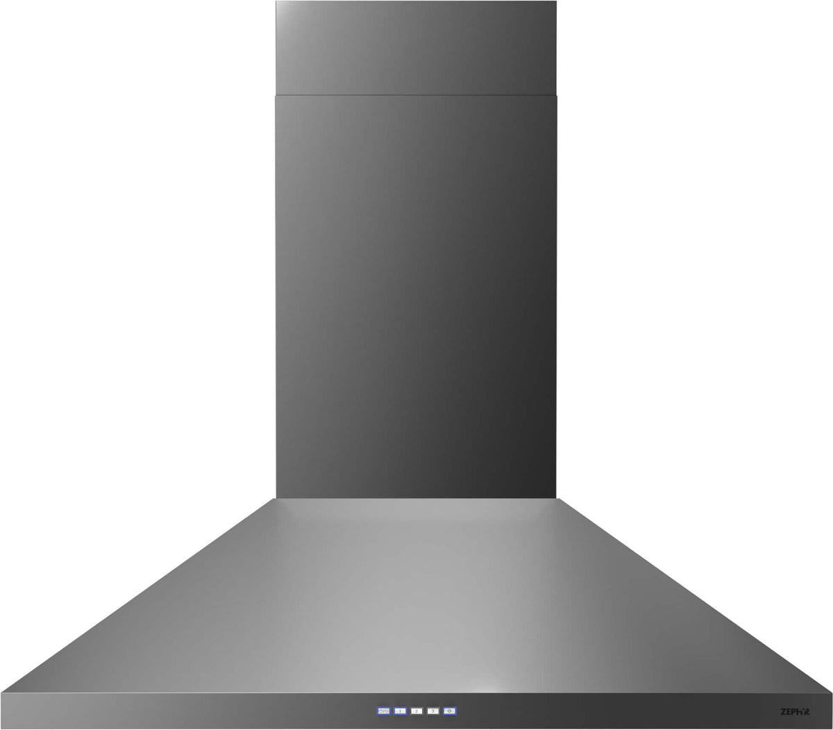 Zephyr - 36 inches - Convertible - Wall Range Hood - Black Stainless Steel