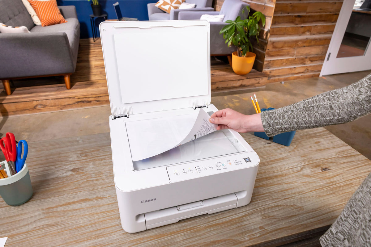 Canon - PIXMA TS4320 Wireless All-In-One Inkjet Printer - White