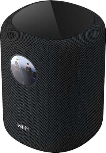 WiiM - Sound Smart Speaker w/ 1.8″ Touch Display, Hi‑Res 24‑bit/192 kHz, AI RoomFit - Black