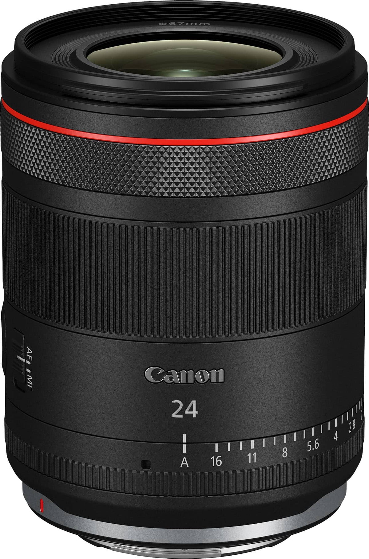 Canon - RF24mm F1.4 L VCM Wide-Angle Lens for Use with EOS R-Series Cameras - Black