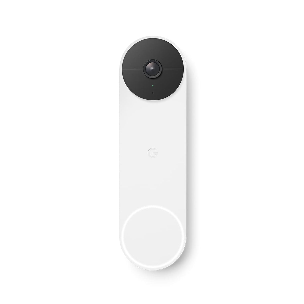 Google - Nest Wi-Fi Video Doorbell - Battery Operated - Snow