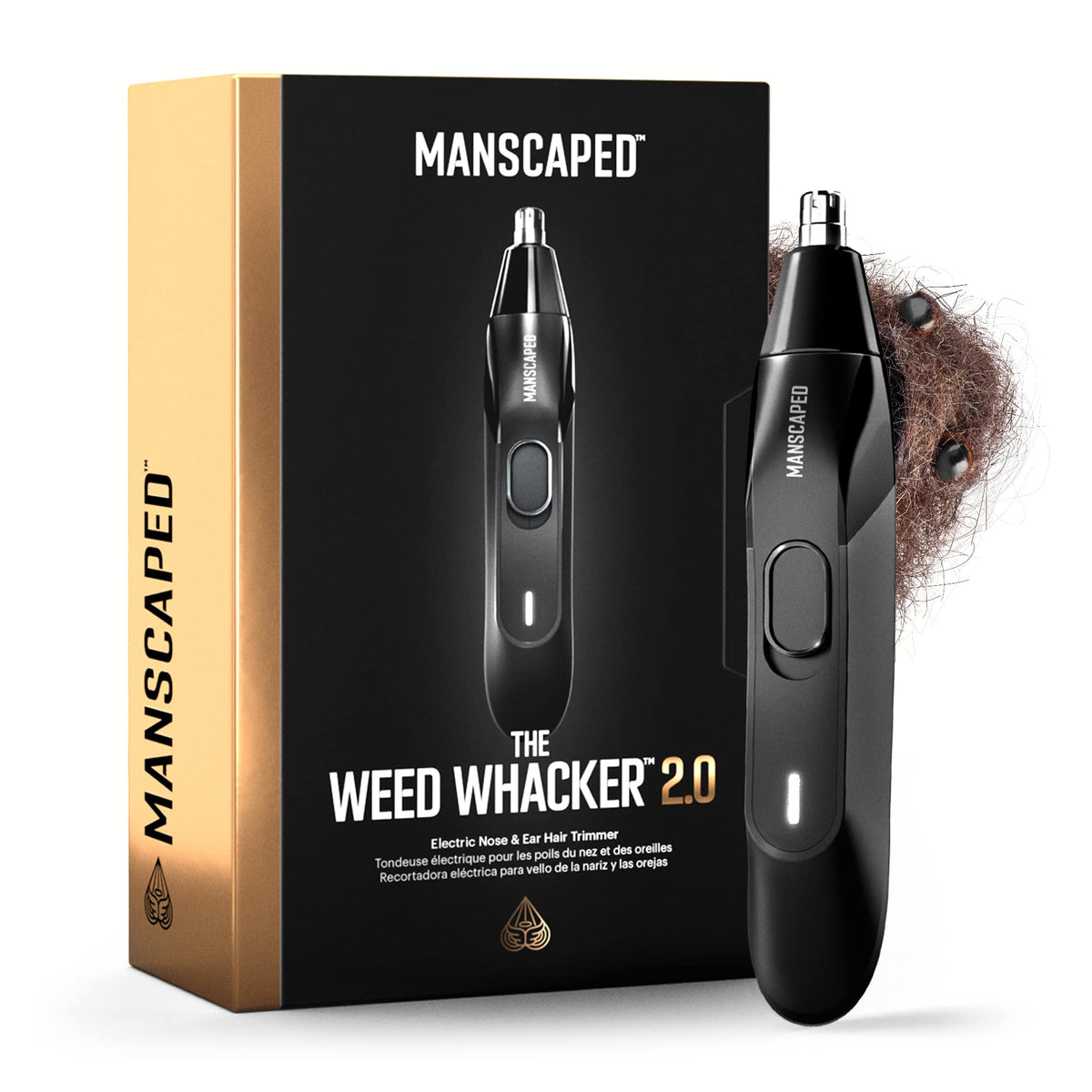 Manscaped - Weed Whacker 2.0 Nose Hair Trimmer - Black