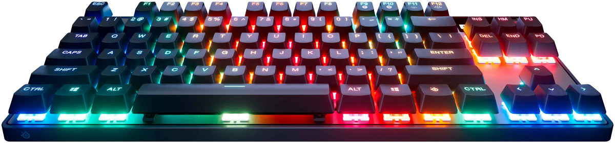 SteelSeries - Apex Pro TKL Gen 3 Wired Magnetic Hall-Effect OmniPoint Adjustable Gaming Keyboard with Rapid Tap - Black