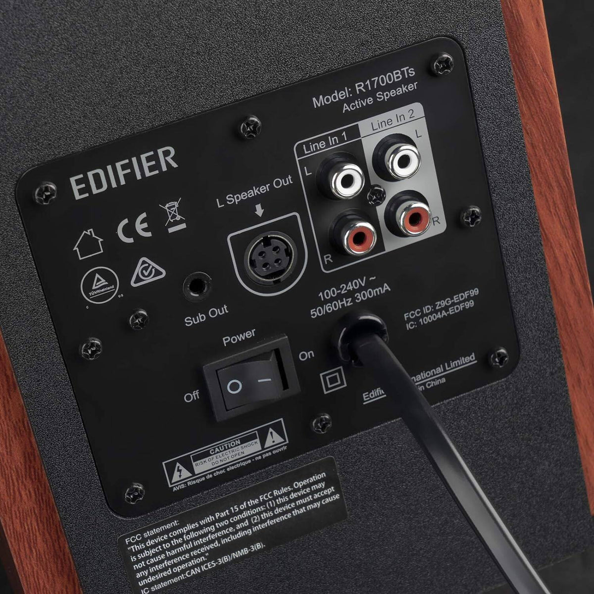 Edifier - R1700BT 4" 66-Watt Powered Bookshelf Speaker (Pair) - Brown