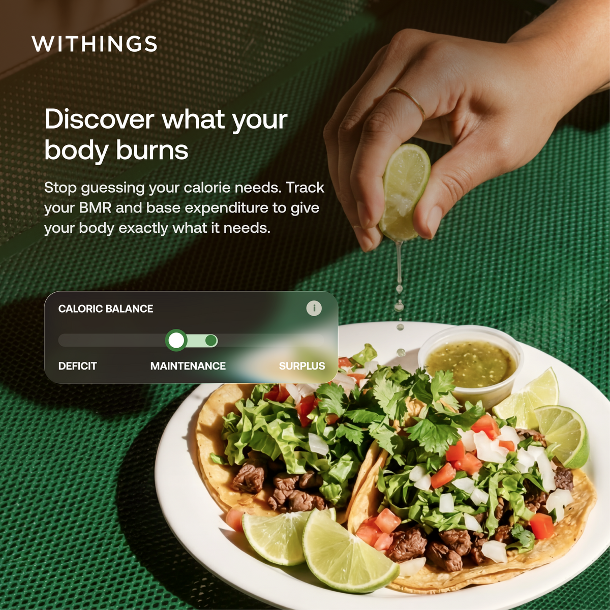 Withings - BodyFit Measures Basal Metabolic rate, Body Fat percent, Vascular Age, Muscle Mass, and Visceral Fat - Black