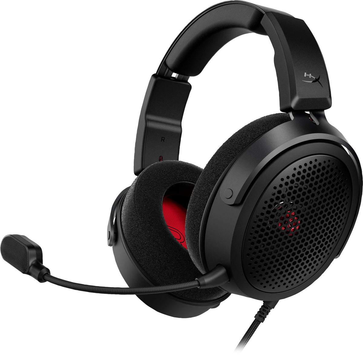 HyperX - Cloud Alpha Air Wired Open-Back Gaming Headset for PC, PS5, PS4, Xbox X|S, Nintendo Switch, Mac, and Mobile - Black