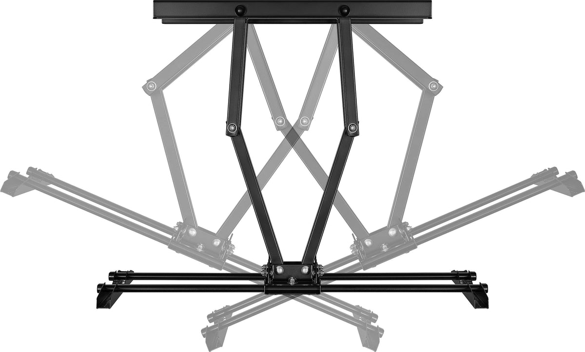 Insignia™ - Full-Motion TV Wall Mount for Most 42–90" TVs, Up to 120 lbs. — Extends 20" - Black
