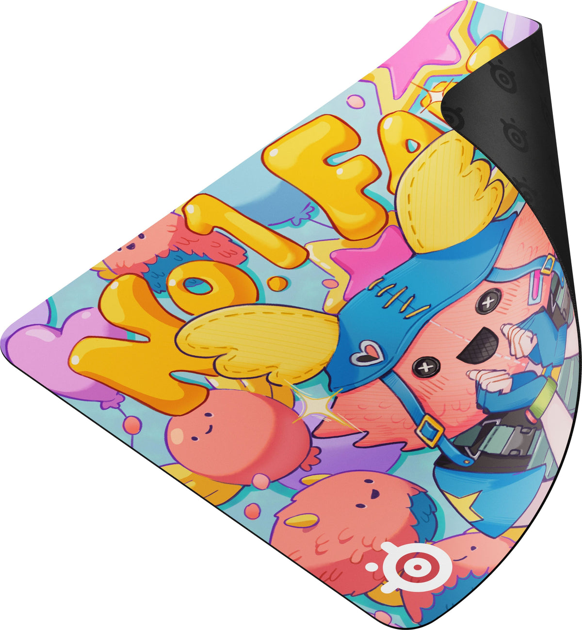SteelSeries - QcK Cloth Gaming Mouse Pad (Large) - Fortnite Guff Edition - Multi