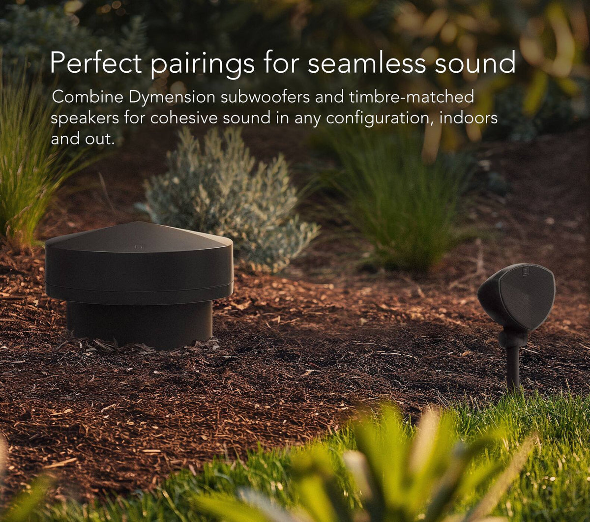 Definitive Technology - Dymension 10" Outdoor Subwoofer Each - Brown