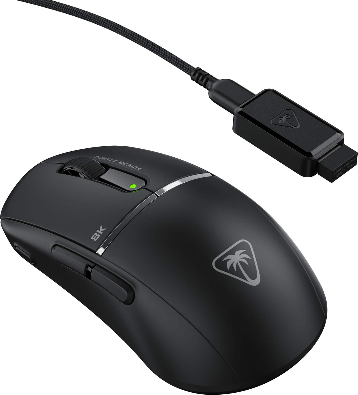 Turtle Beach - Burst II Pro High-Performance Ultra-Lightweight Wireless Optical Esports Gaming Mouse - Wireless - Black