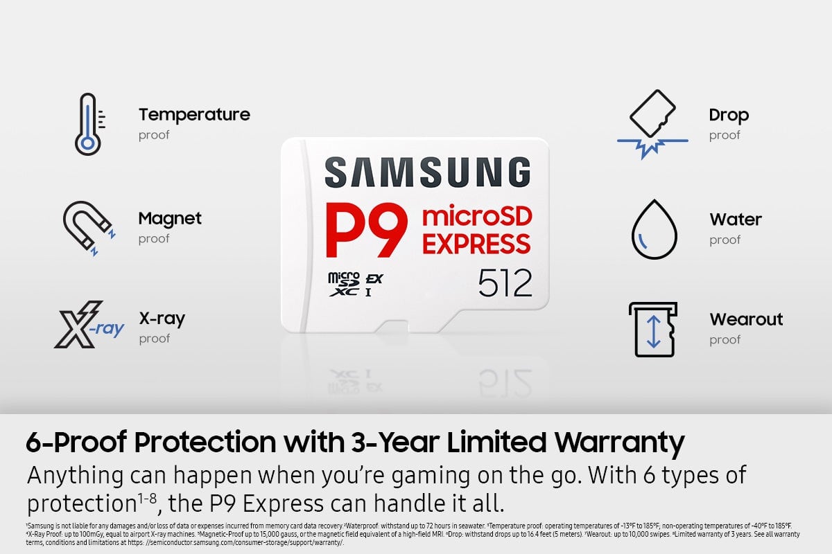 Samsung - P9 Express 512GB microSDXC Memory Card