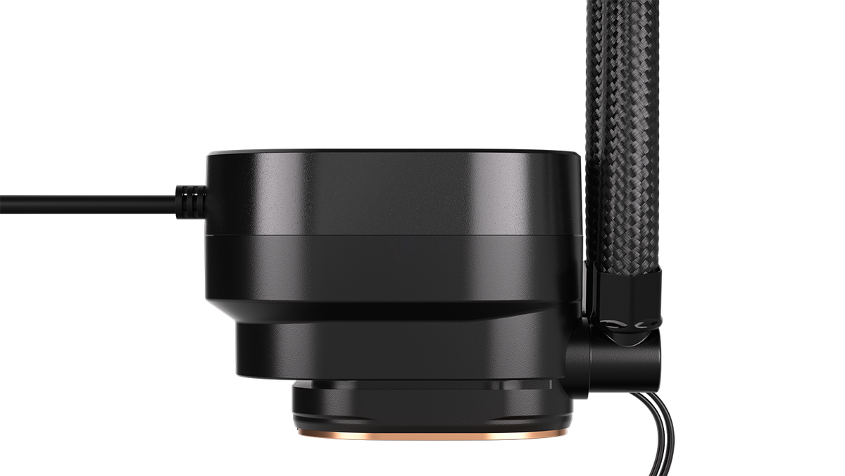 CORSAIR - NAUTILUS 240 RS LCD Liquid CPU Cooler - Black