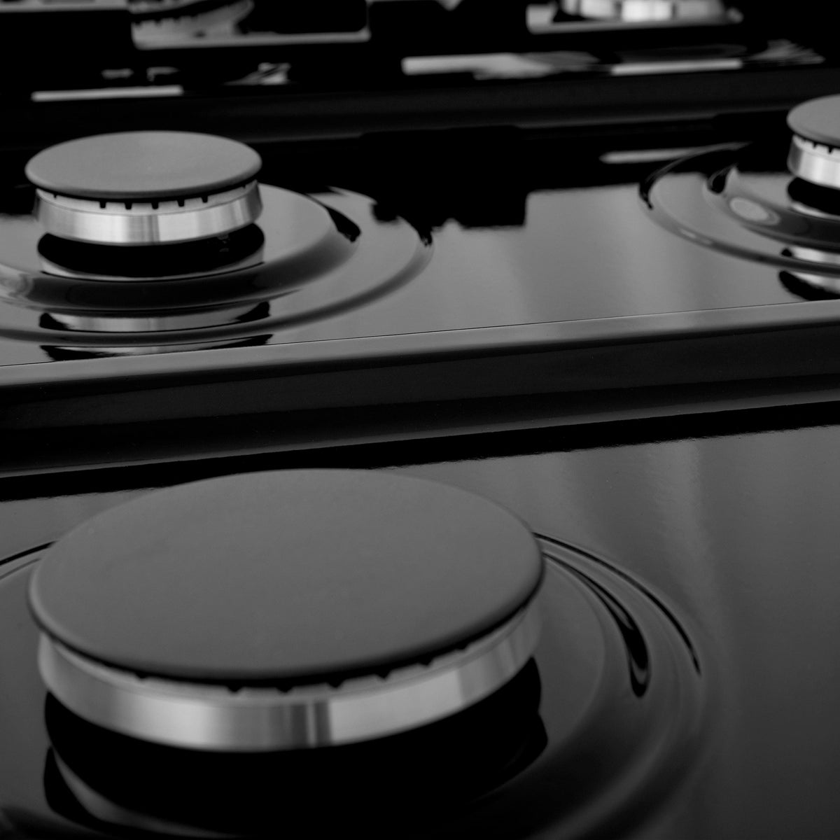 ZLINE - 36 in. Wide 6 Burner Legacy Gas Rangetop withPorcelain Cooktop (RTS-36) - Stainless Steel