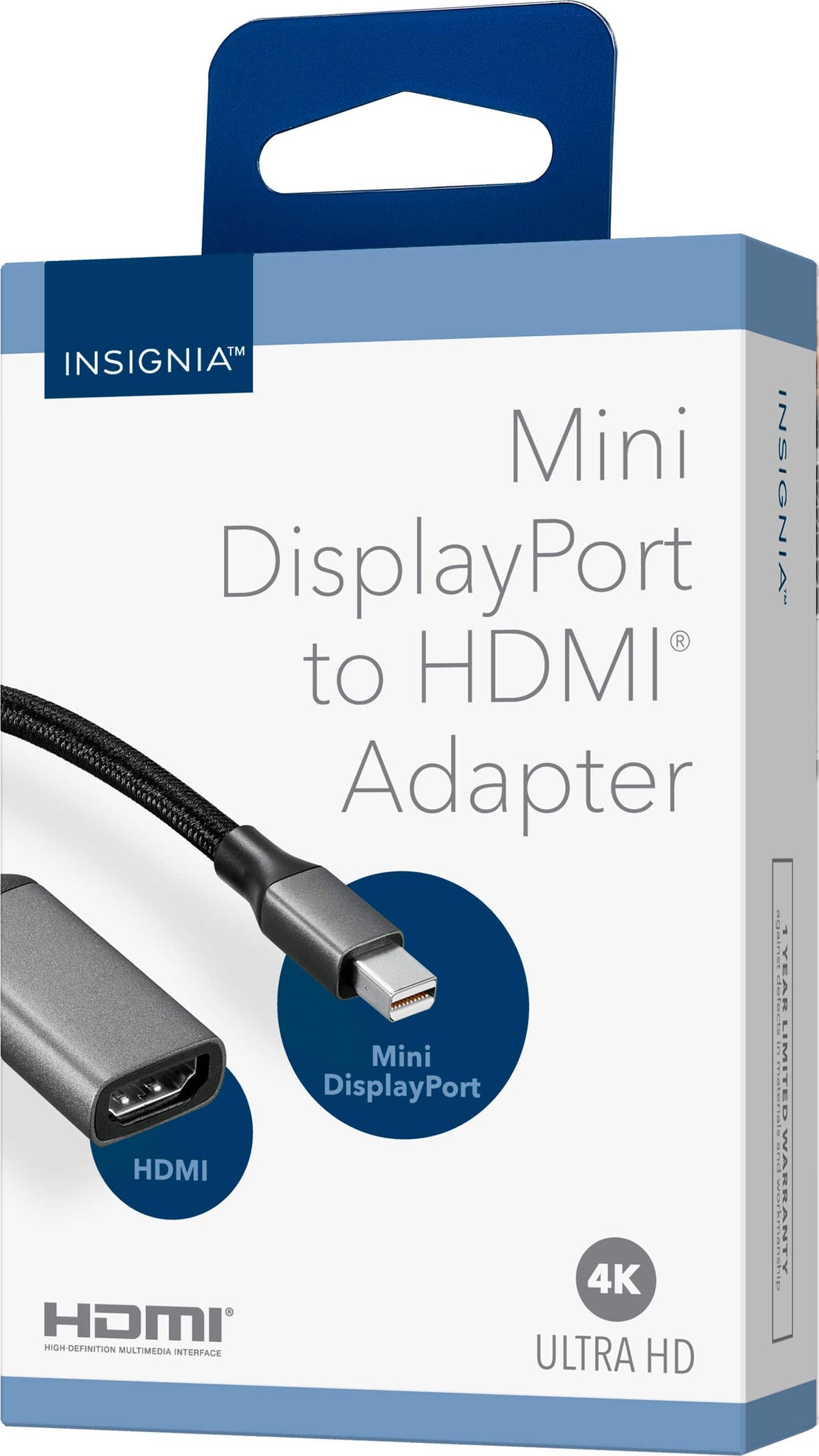 Insignia™ - Mini DisplayPort to HDMI Adapter - Black
