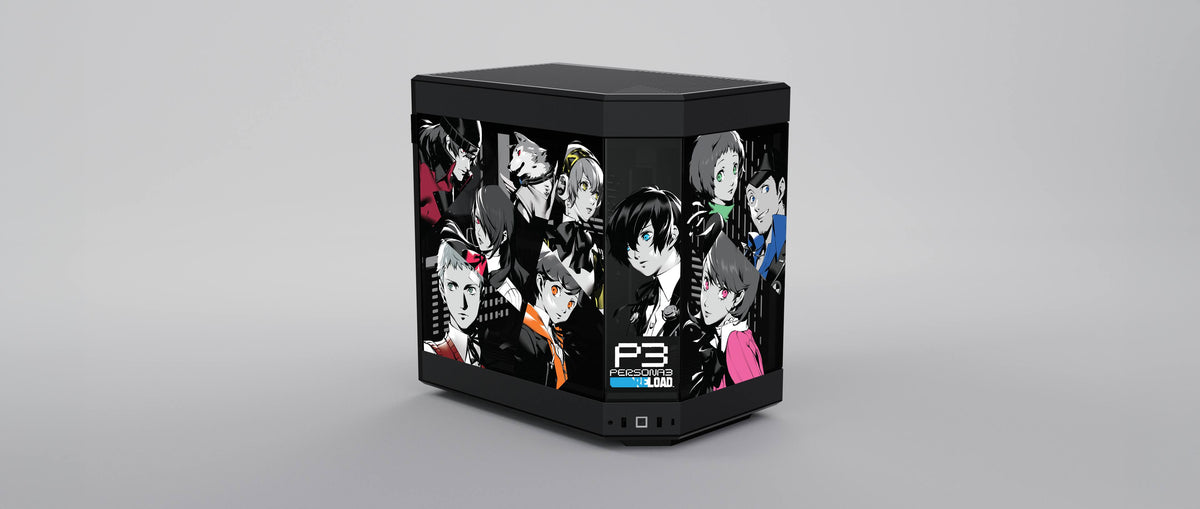 HYTE - Y60 Persona 3 Reload Official Mid-Tower ATX Gaming PC Desktop Case - Black