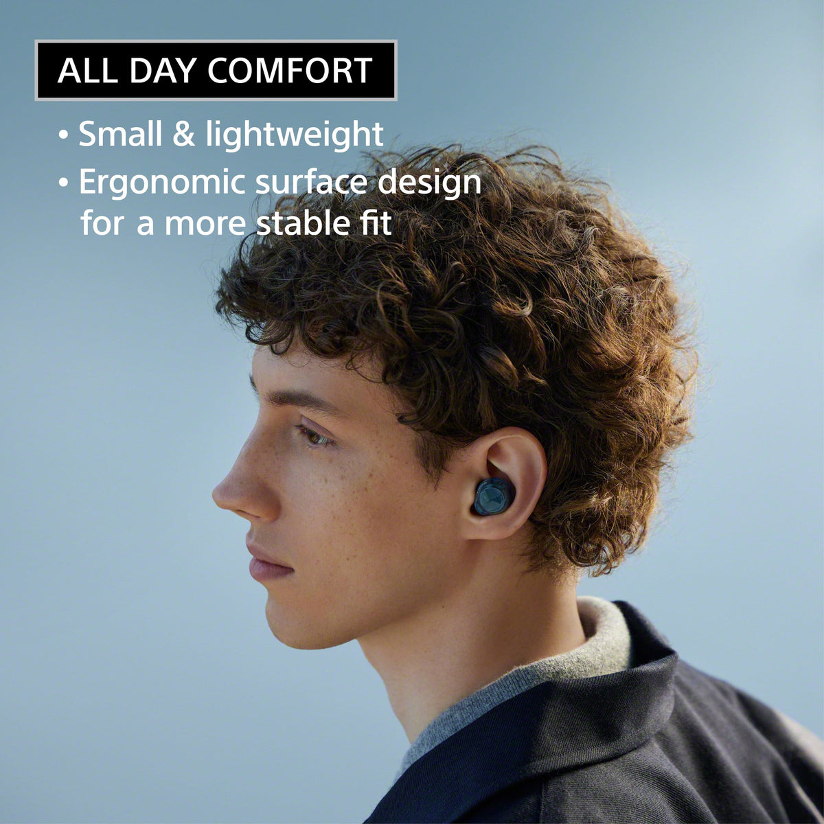Sony - WF-C710N Truly Wireless Noise Cancelling Earbuds - Black