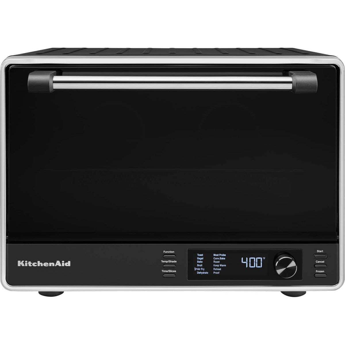 KitchenAid - Dual Convection Countertop Oven with Air Fry and Temperature Probe, 120 VAC - Black Matte