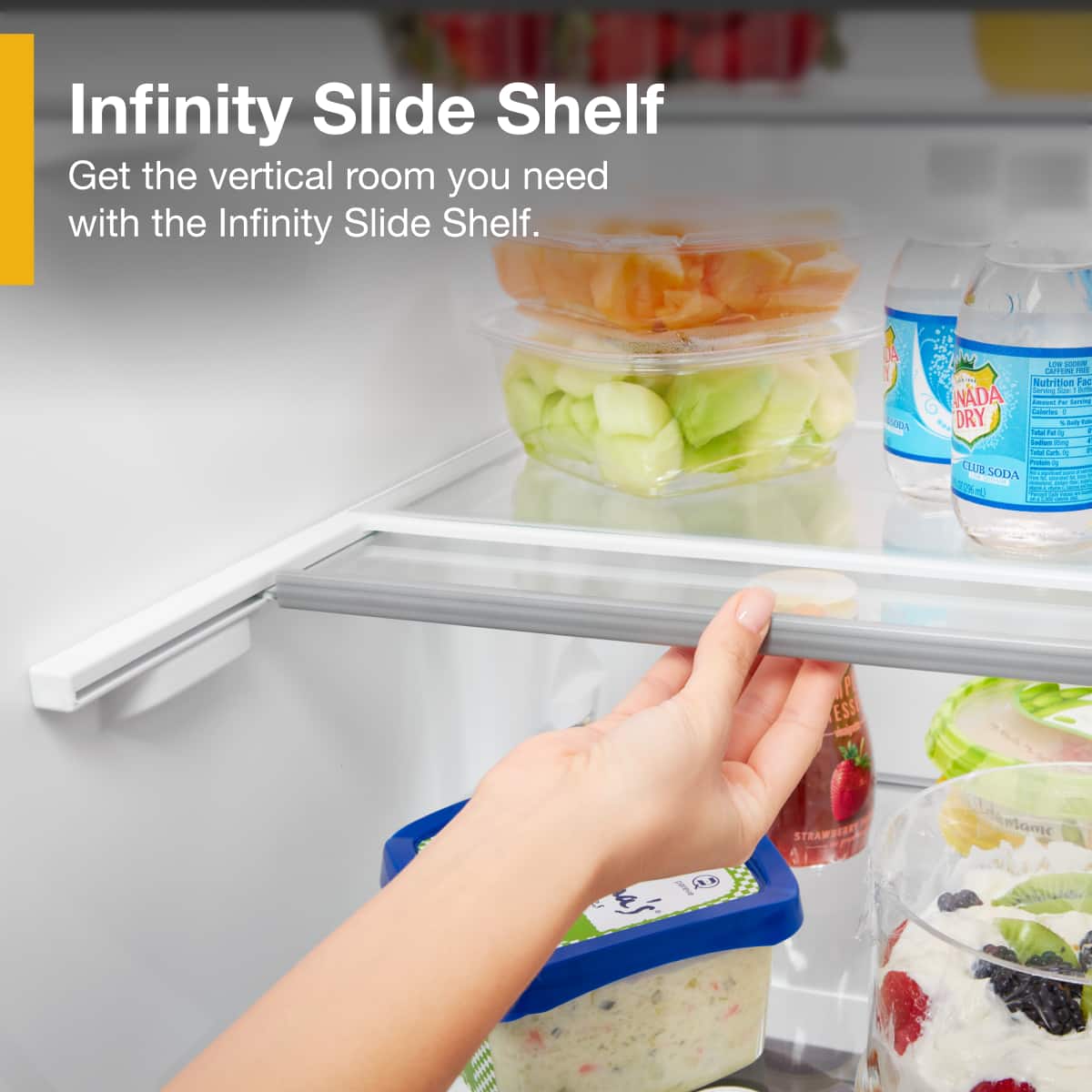 Whirlpool - 36 in. Wide 25 cu. ft. Side-by-Side Refrigerator - Fingerprint-Resistant Stainless Finish