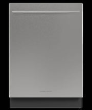 Fisher & Paykel - Series 9 Contemporary Tall Built-in Smart Dishwasher 42dBA Top Control - Stainless Steel