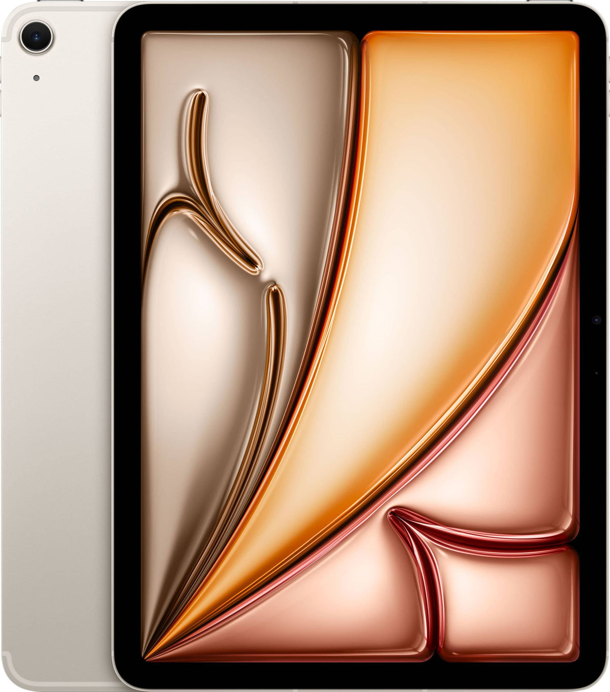Apple - Refurbished Good - 11-inch iPad Air M4 chip Wi-Fi + Cellular 256GB - Starlight (Unlocked)