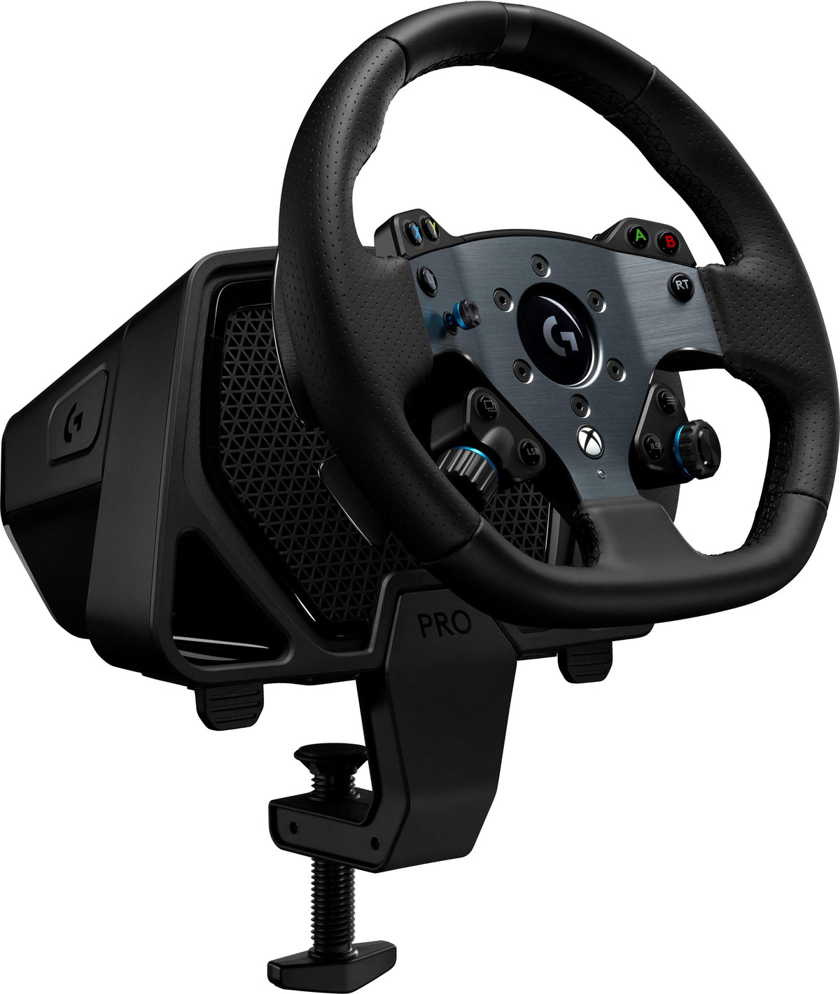 Logitech - G PRO Racing Wheel with TRUEFORCE feedback technology for Xbox Series X and PC - Black