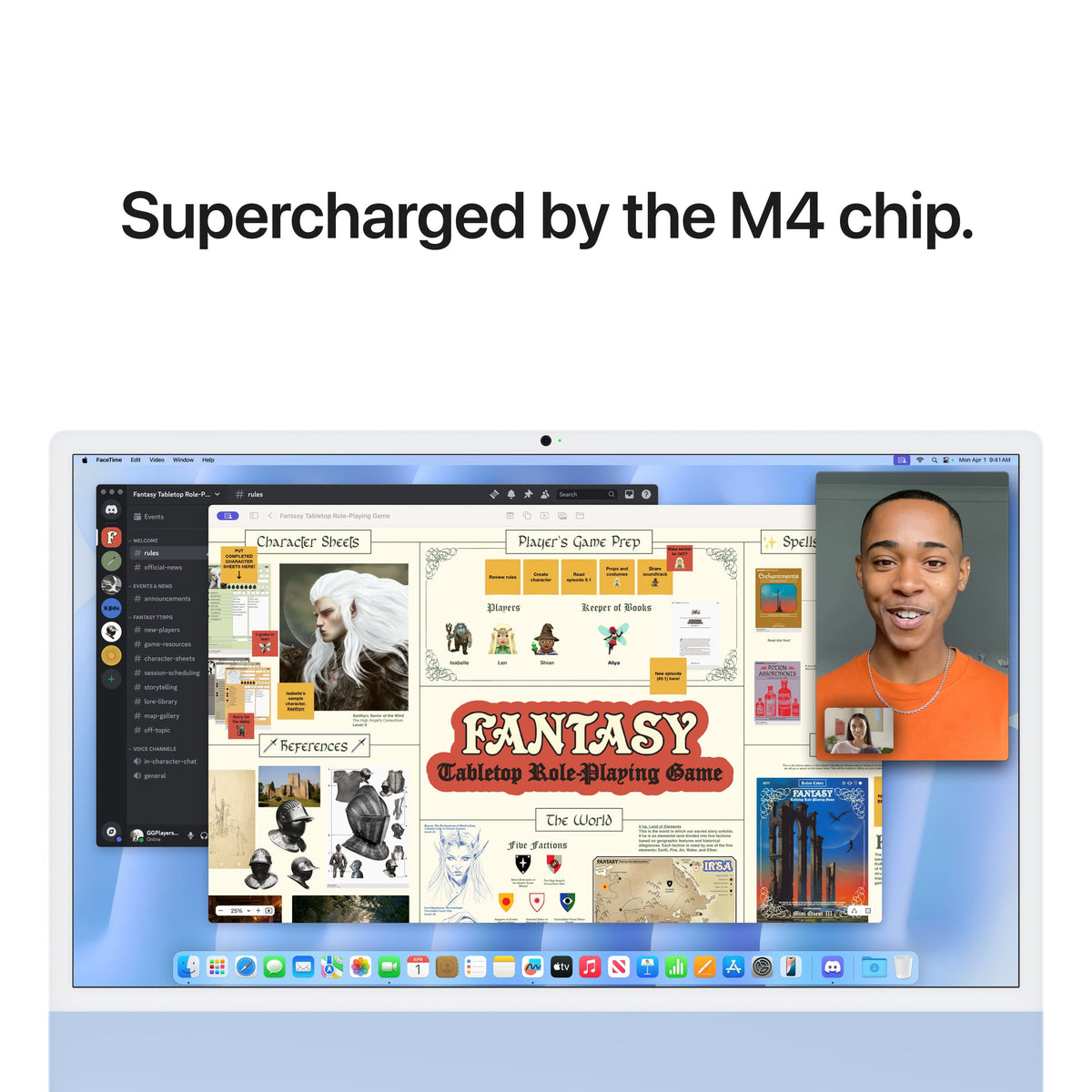 Apple - iMac 24-inch All-in-One - M4 chip - Built for Apple Intelligence - 8 Core CPU - 8 Core GPU - 16GB Memory - 256GB SSD - Blue