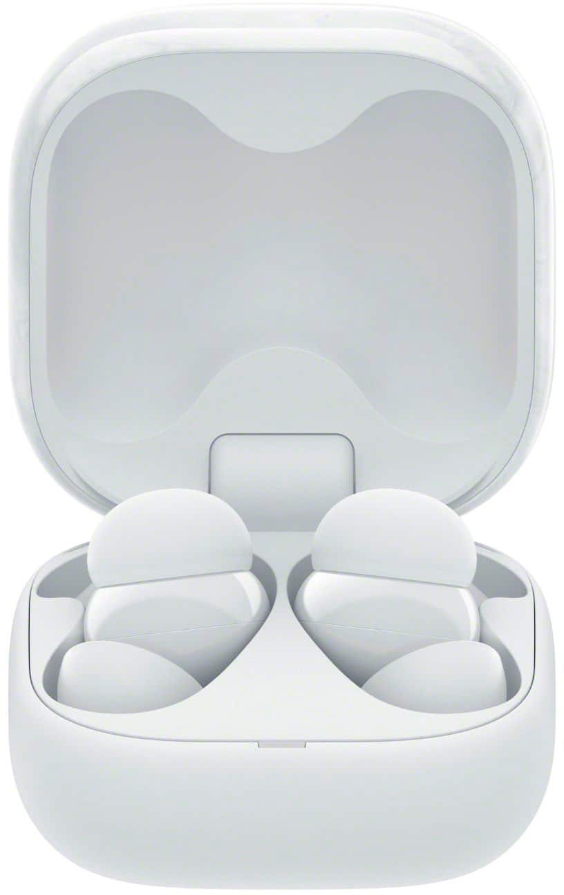 Sony - LinkBuds Fit True Wireless Noise Cancelling Earbuds - White