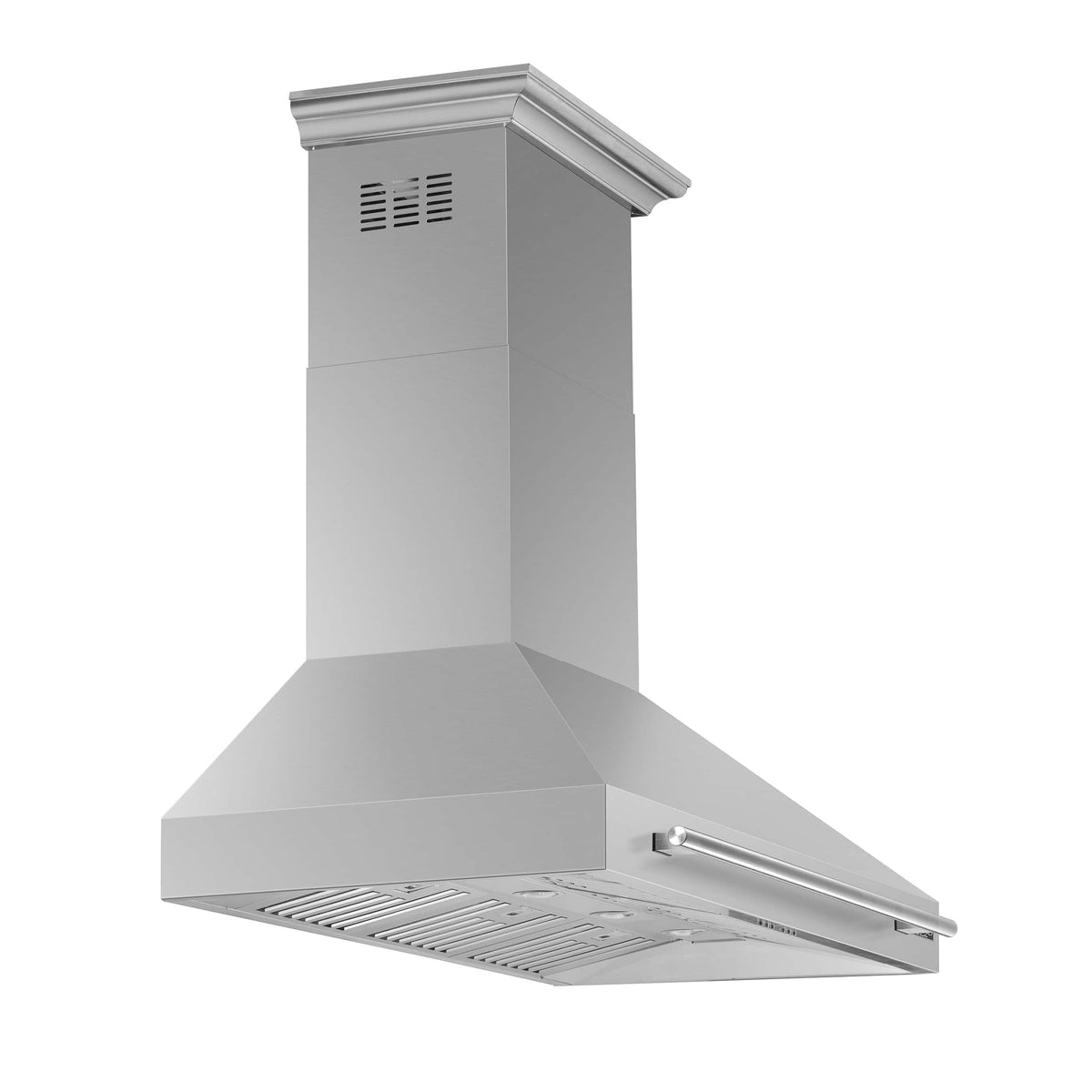 Forno Appliances - 48 inches - Externally Vented & Recirculating - Wall Range Hood - Silver