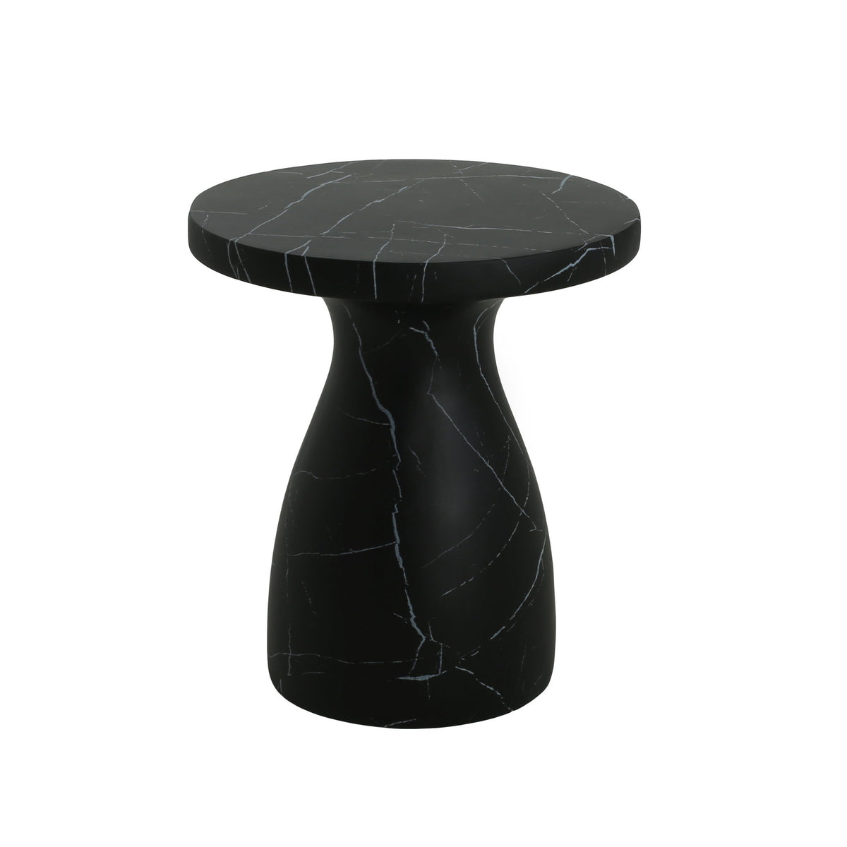 Outdoor / Indoor Travertine Side Table Lightweight