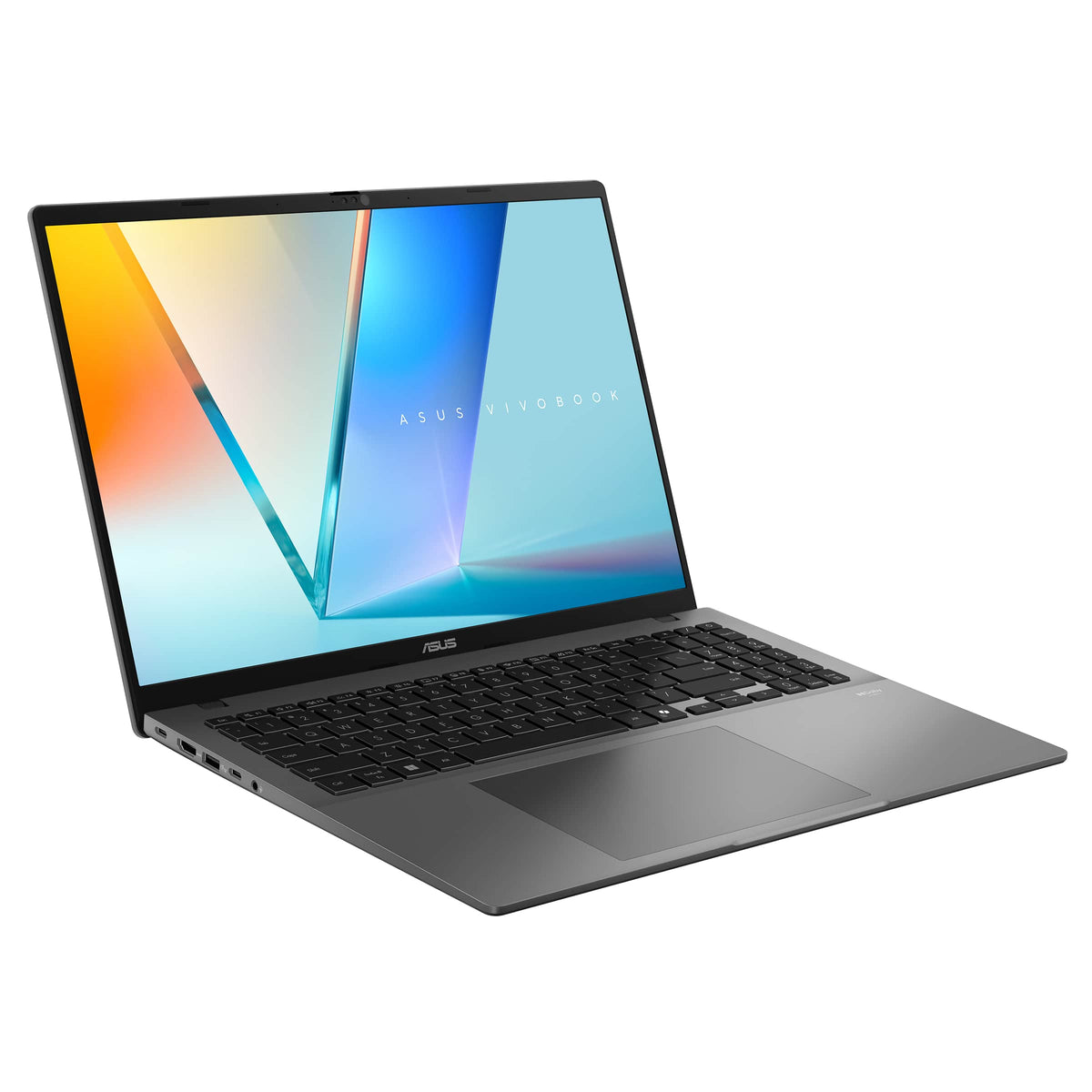 ASUS - Vivobook 14 Flip 14" 2K OLED Touch Laptop - Intel Core Ultra 9 386H - 32GB RAM - 1TB SSD - Copilot+ PC - Matte Gray