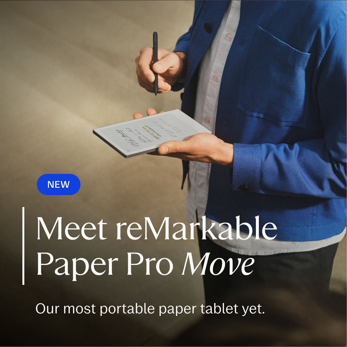 reMarkable - Paper Pro Move - 7.3" Paper Tablet with Marker Plus - Silver