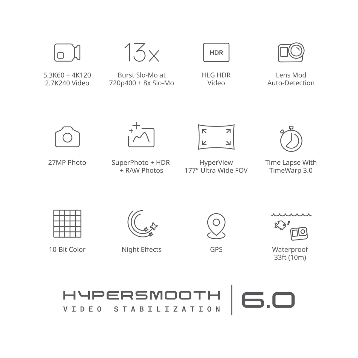 GoPro - HERO13 Black Action Camera - Black