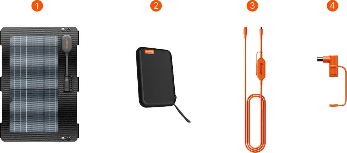 Jackery - SolarSaga 40 Air Ultra Light Solar Panel - Black