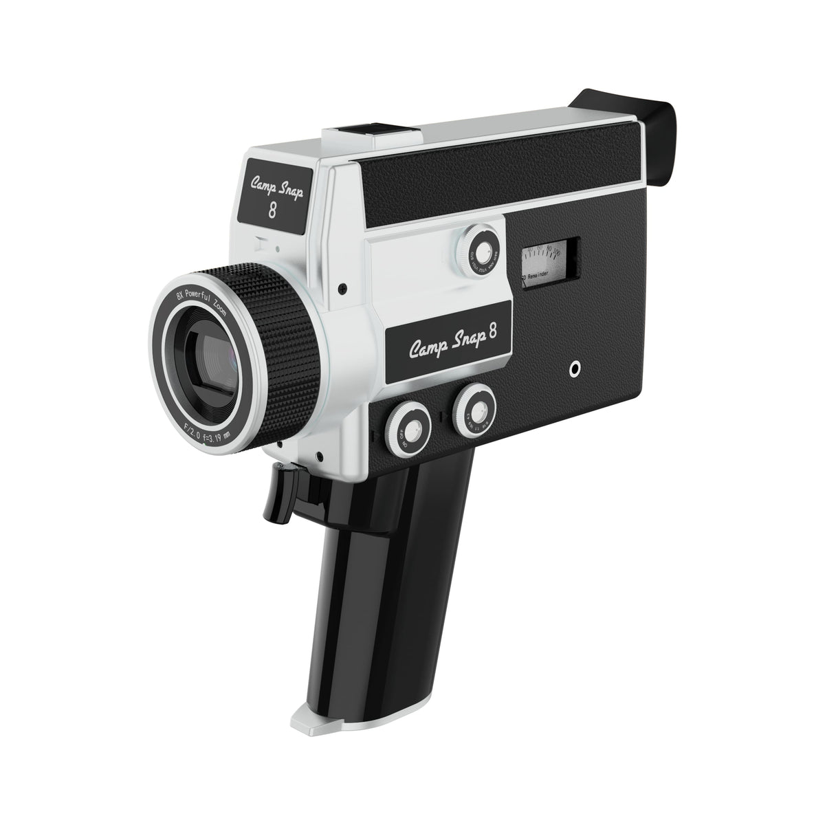 Camp Snap - CS-8 Digital Video Camera - Black