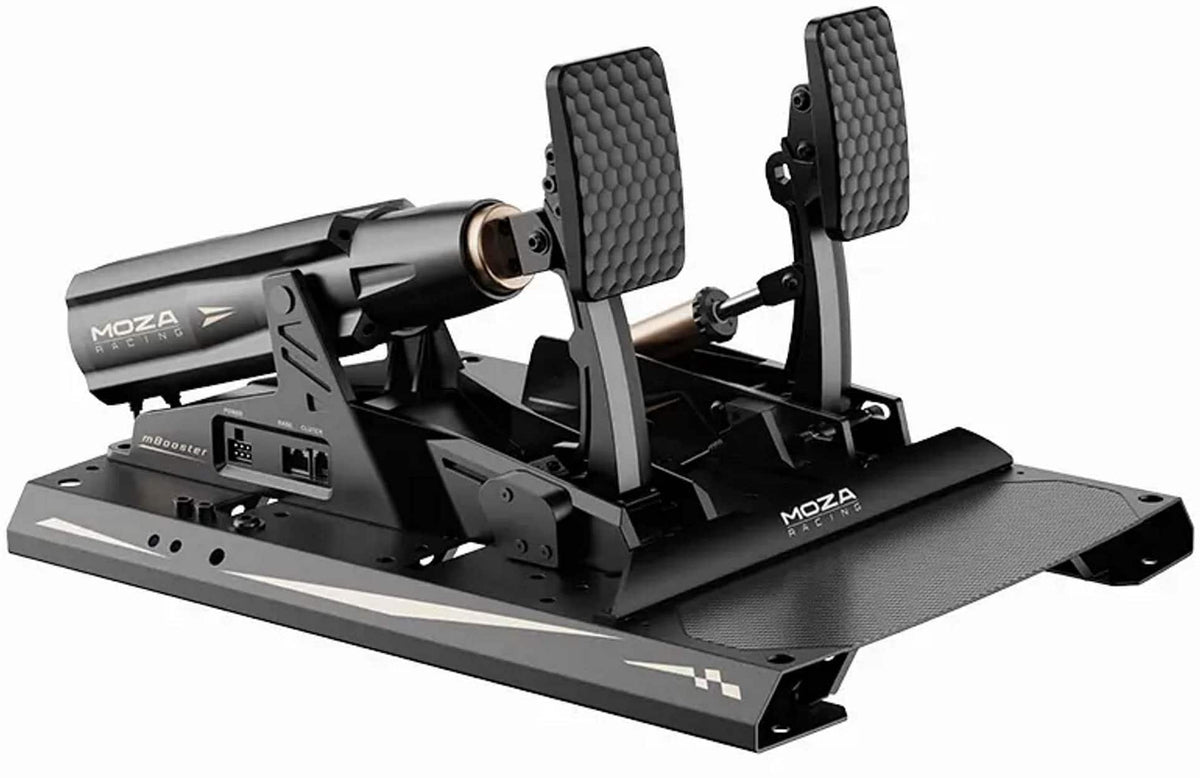 Moza Racing - mBooster Sim Racing Pedal Set (with CRP2 Throttle) for Windows