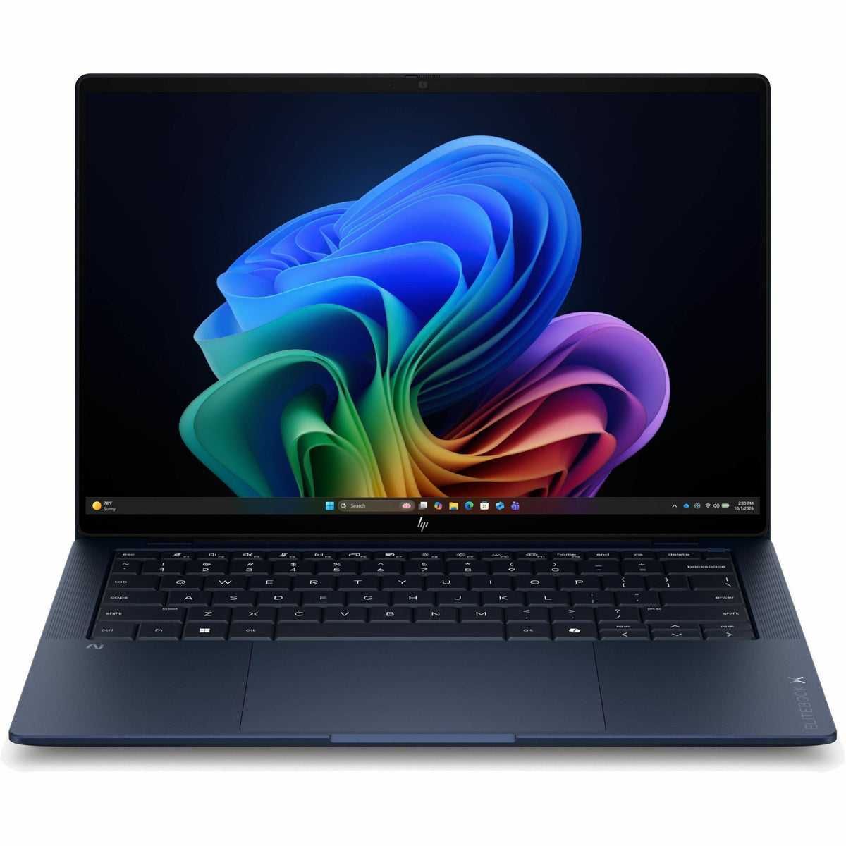 HP - EliteBook X G2i 14" IPS 1920 x 1200 (WUXGA) Touch Screen Laptop - Intel Core Ultra 7 with 32GB Memory - 512 GB SSD - Atmospheric Blue, Blue
