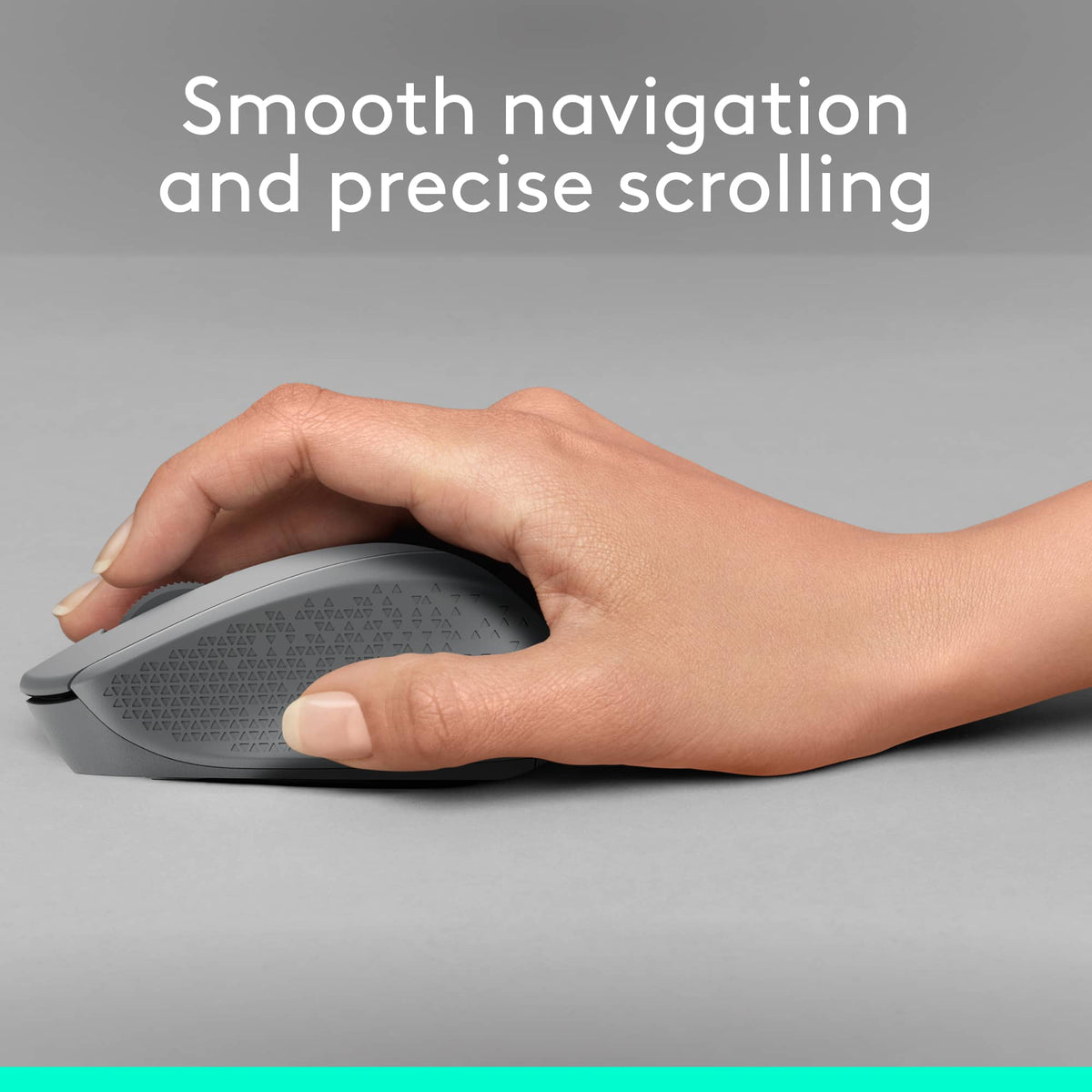 Logitech - M330 SILENT Wireless Optical Mouse with Quiet Clicks - Wireless - Gray