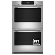 KitchenAid - 30" Smart Built-In Electric Double Wall Oven with Assisted Cooking Modes - Stainless Steel