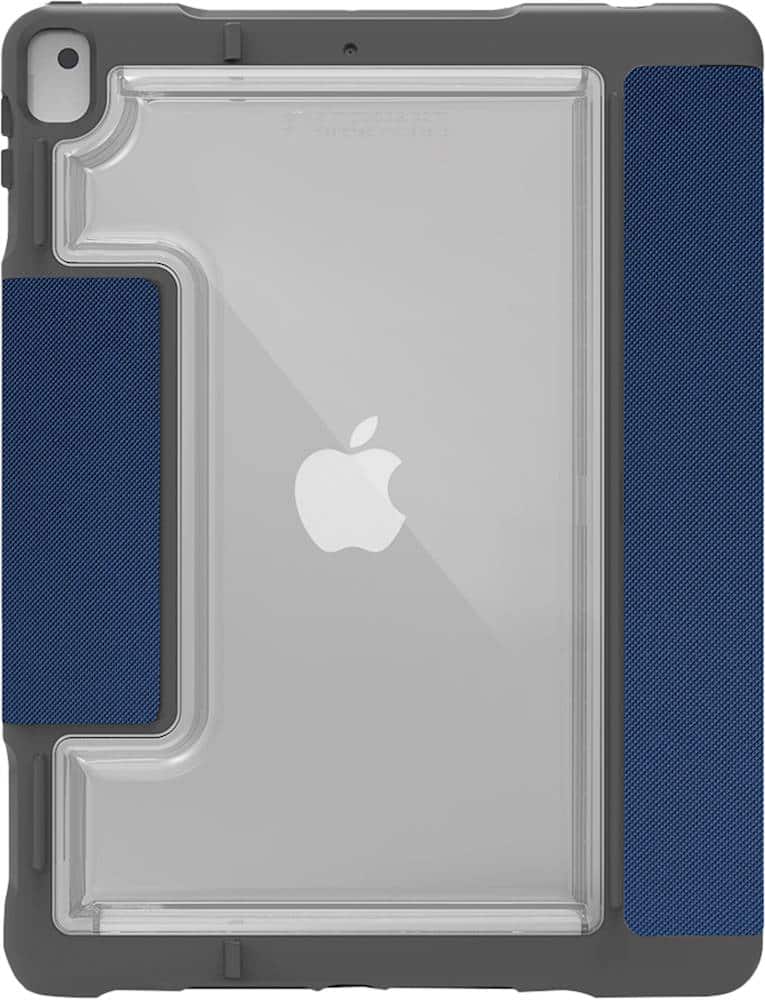 STM - Dux Plus Duo Folio Case for Apple iPad 10.2" (9th/8th/7th Gen) - Midnight Blue