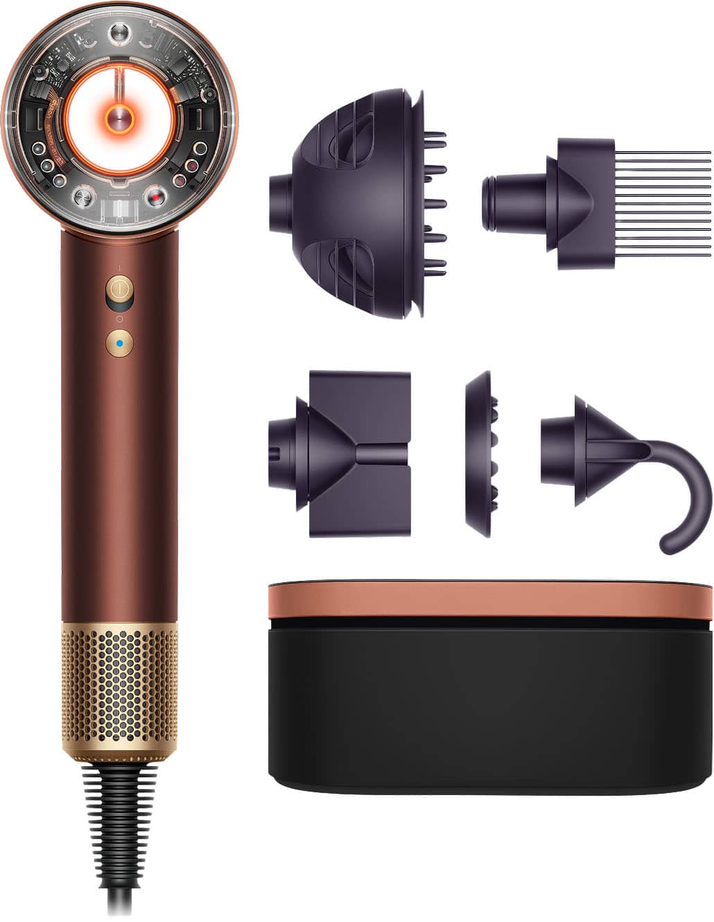 Dyson - Limited Edition Supersonic Nural Hair Dryer - Plum / Copper
