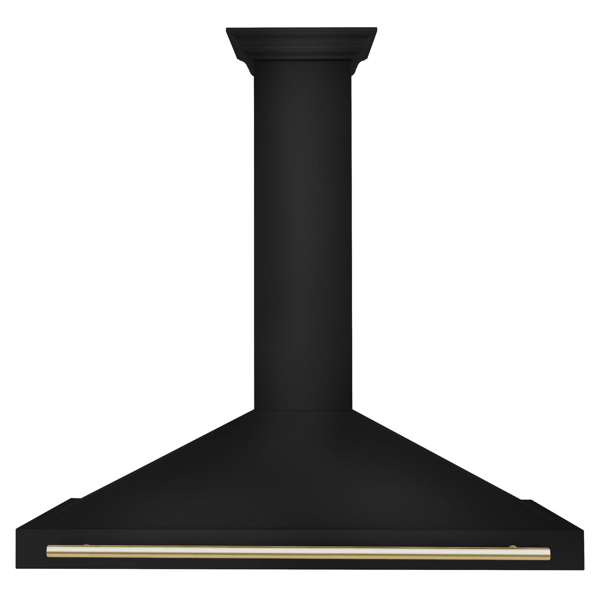 ZLINE - 48 inches - Convertible & Externally Vented - Wall Range Hood - Black Stainless Steel