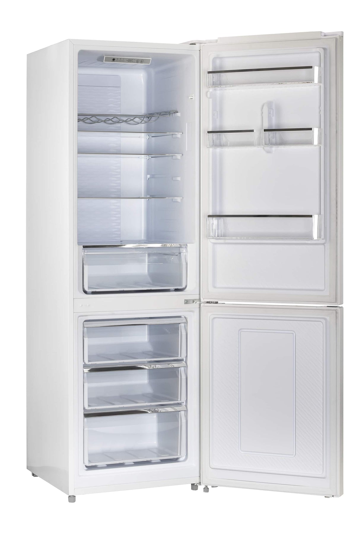Unique Appliances - 24 in. Wide 12 cu. ft. Solar Powered DC Refrigerator - Marshmallow White