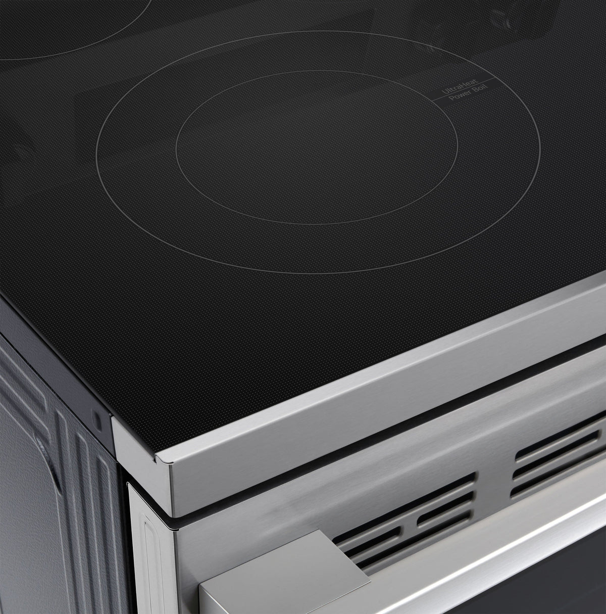 LG - 30-in Wide 6.3 Cu. Ft. Freestanding Electric Convection Smart Range with 4 Elements, Air Fry and WideView Window - Stainless Steel