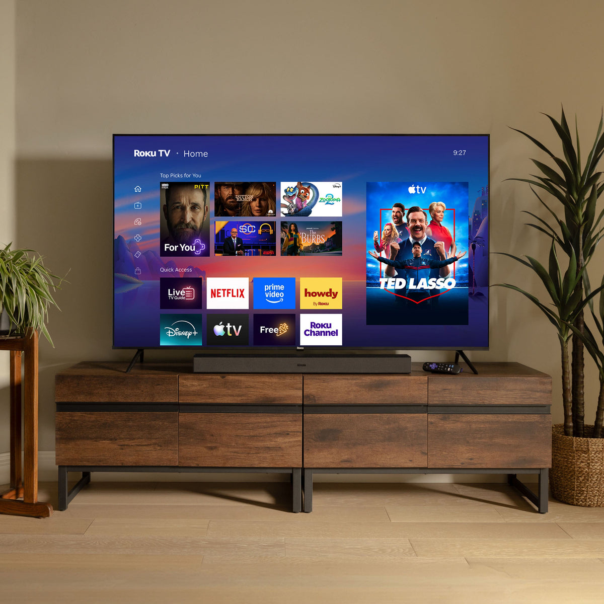 Roku - 65" Class Select Series 4K QLED Smart RokuTV (2026)