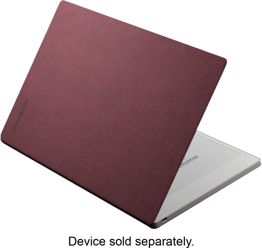 reMarkable - Paper Pro - Mosaic Weave Book Folio for your 11.8'' Paper Tablet - Burgundy