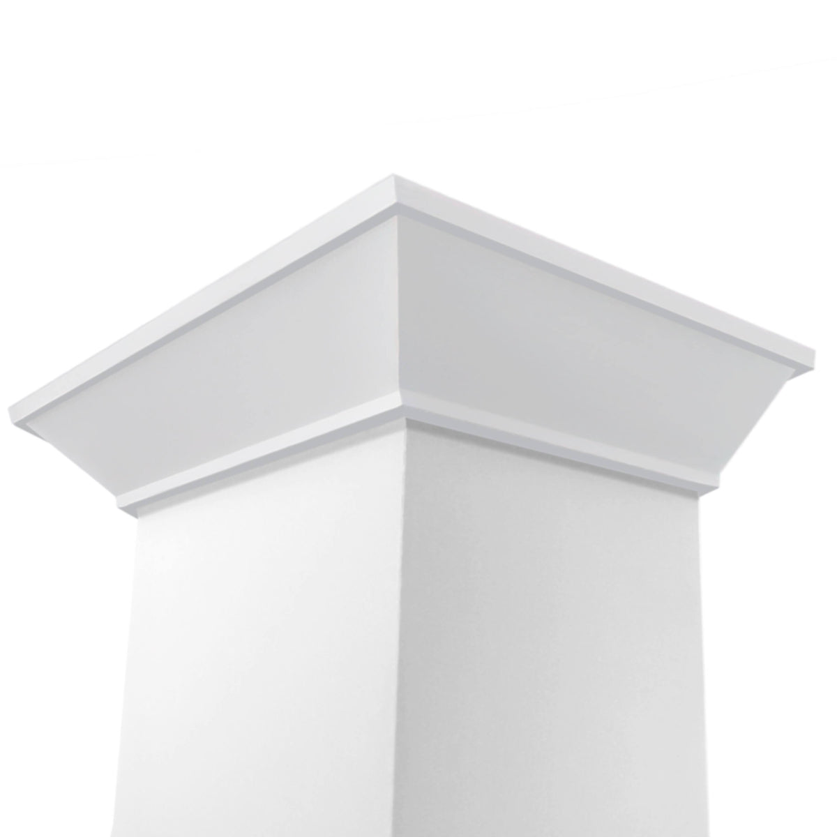 ZLINE - 48 inches - Convertible & Recirculating - Wall Range Hood - Smooth Bright White Finish
