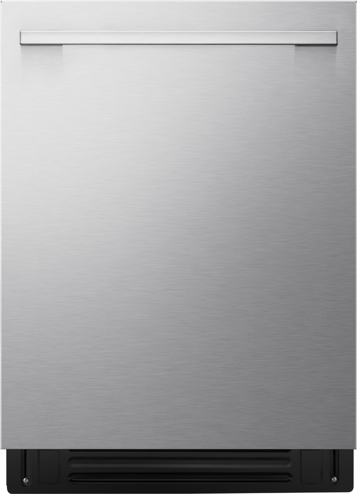 LG - FlushFit 24-in Top Control Smart Built-In Stainless Steel Tub Dishwasher with 3rd Rack, 1 Hour Wash and Dry, 39dBA - Stainless Steel