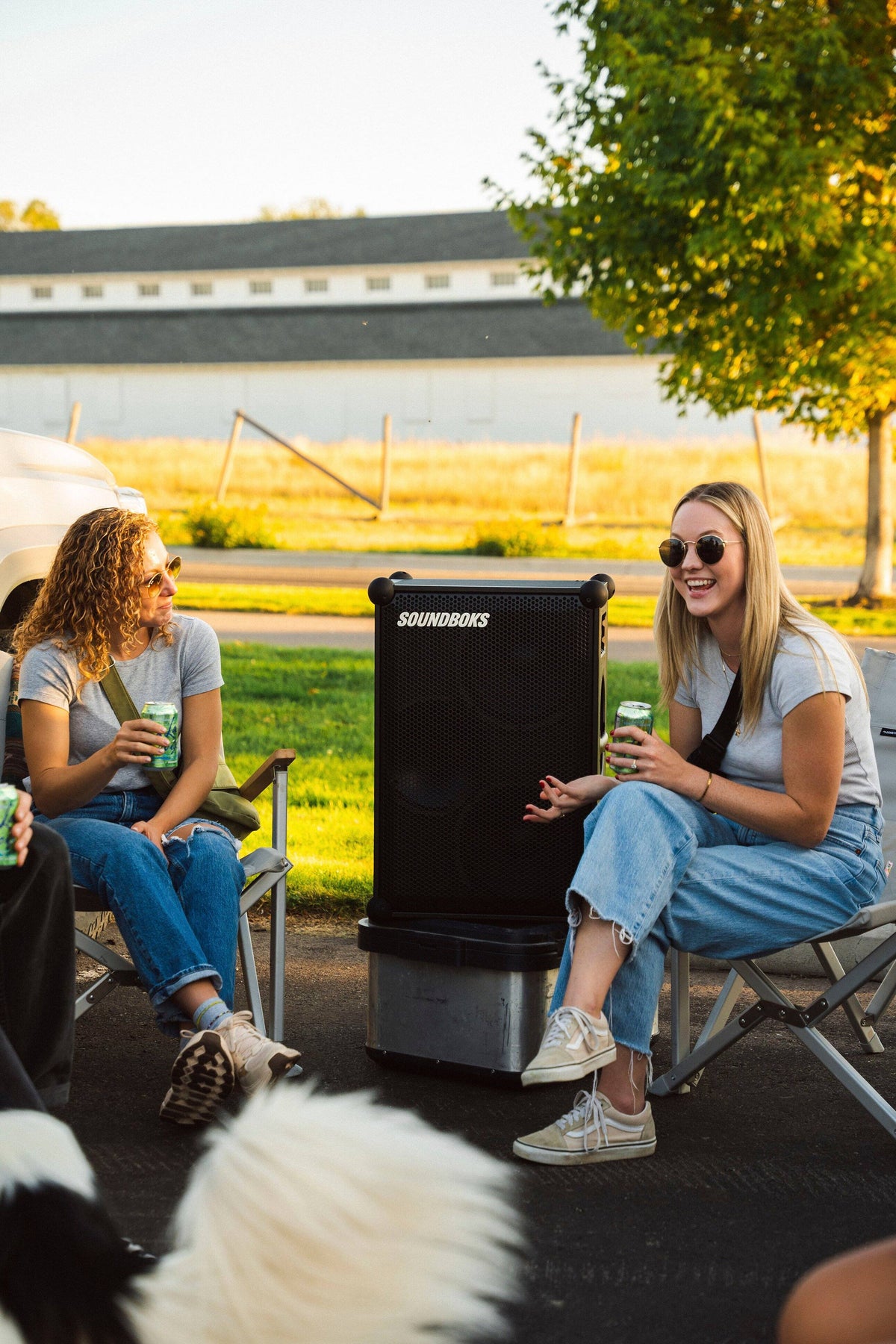 SOUNDBOKS - 4 - Portable Bluetooth Speaker with Swappable Rechargable Battery - Black