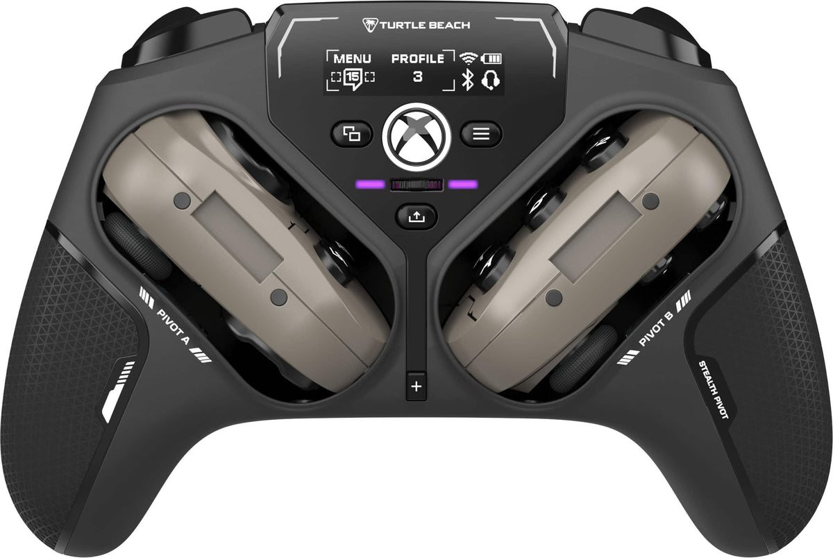Turtle Beach - Stealth Pivot Wireless Smart PC Gaming Controller with Rotating Modules - Black