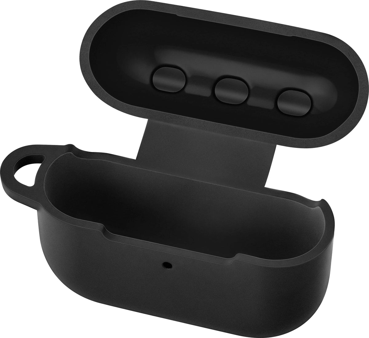 Insignia™ - Silicone Case for Apple AirPods Pro 3 - Black